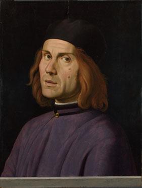 Lorenzo  Costa Portrait of Battista Fiera Germany oil painting art